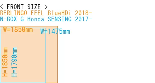 #BERLINGO FEEL BlueHDi 2018- + N-BOX G Honda SENSING 2017-